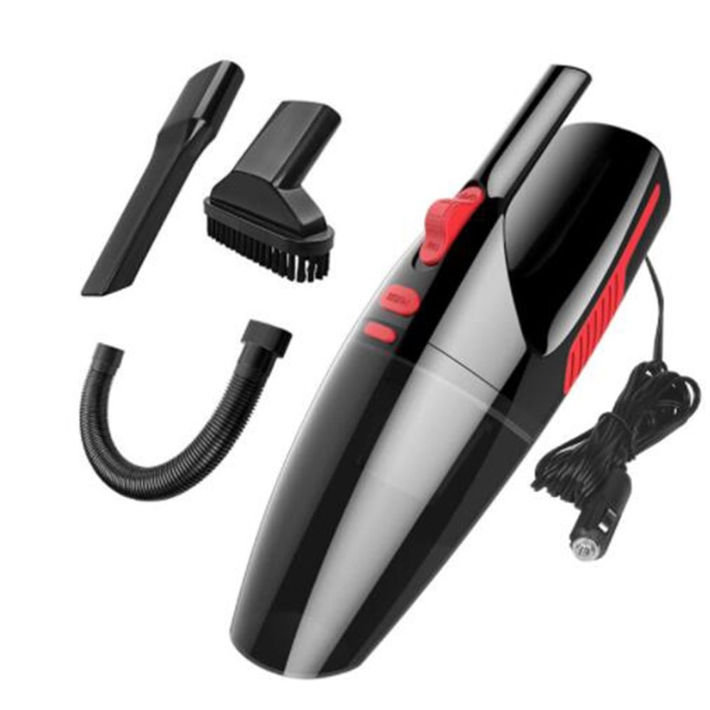 Car Vacuum Cleaner Wet Dry Hepa Handheld with Attachments and Extension Hose Steam