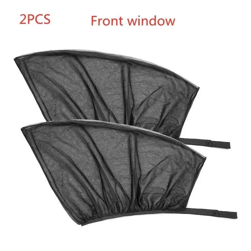 Car Window Mosquito Net | UV Protection & Thermal Insulation | Foldable