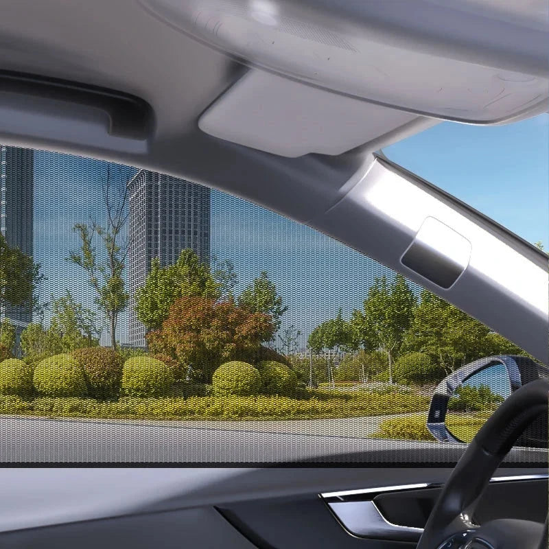 Car Window Mosquito Net | UV Protection & Thermal Insulation | Foldable