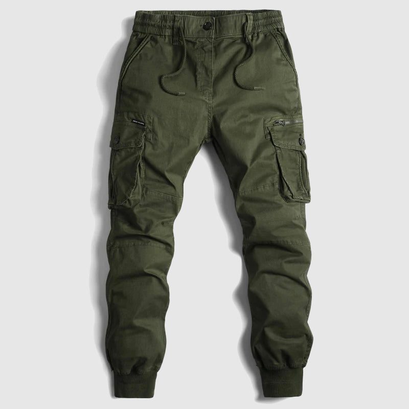 Cargo Joggers with Cuff Hem for Men