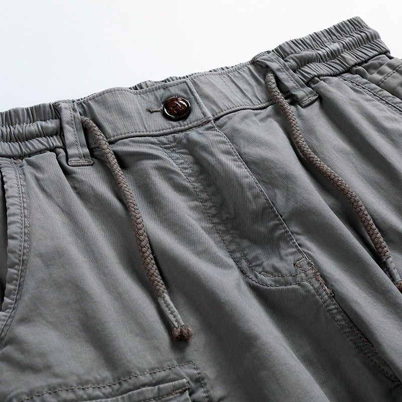 Cargo Shorts with Belt for Men