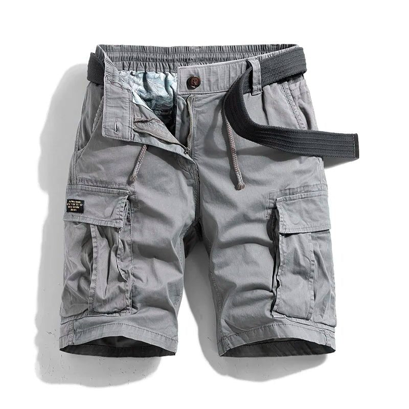 Cargo Shorts with Belt for Men
