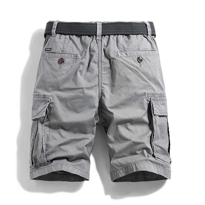 Cargo Shorts with Belt for Men