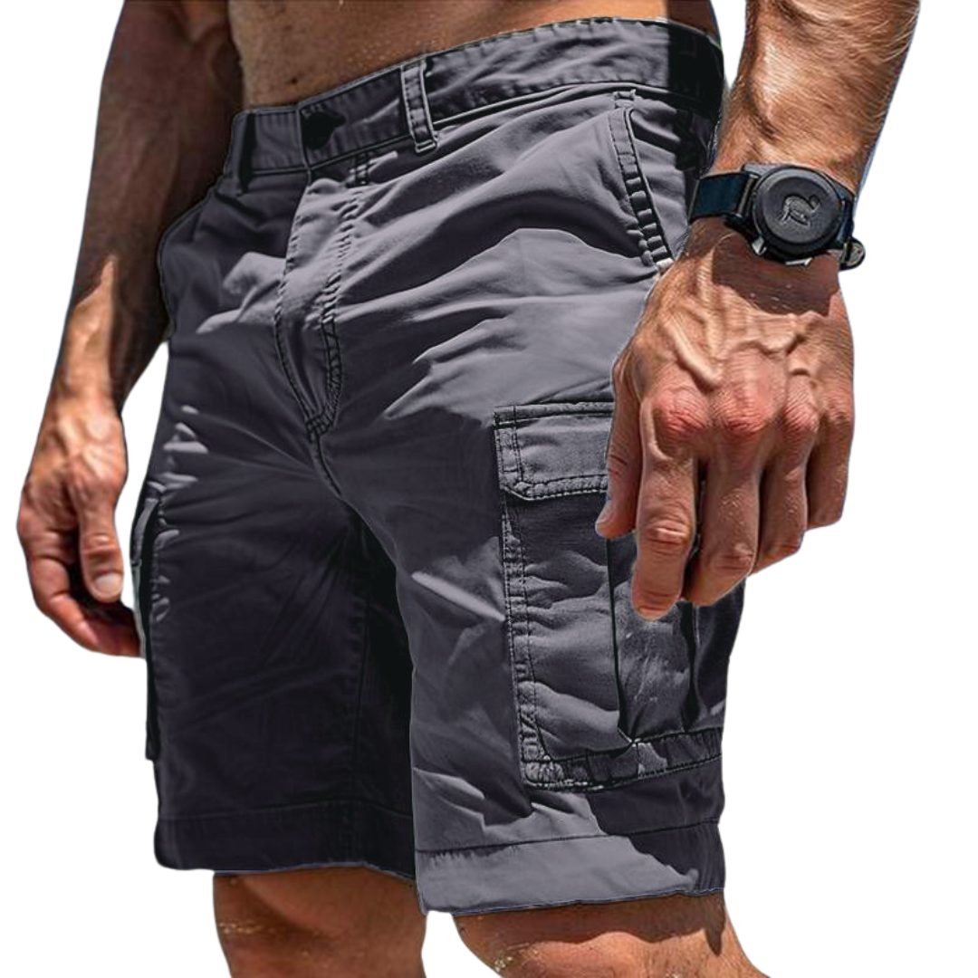 Cargo Shorts with Utility Pockets for Men