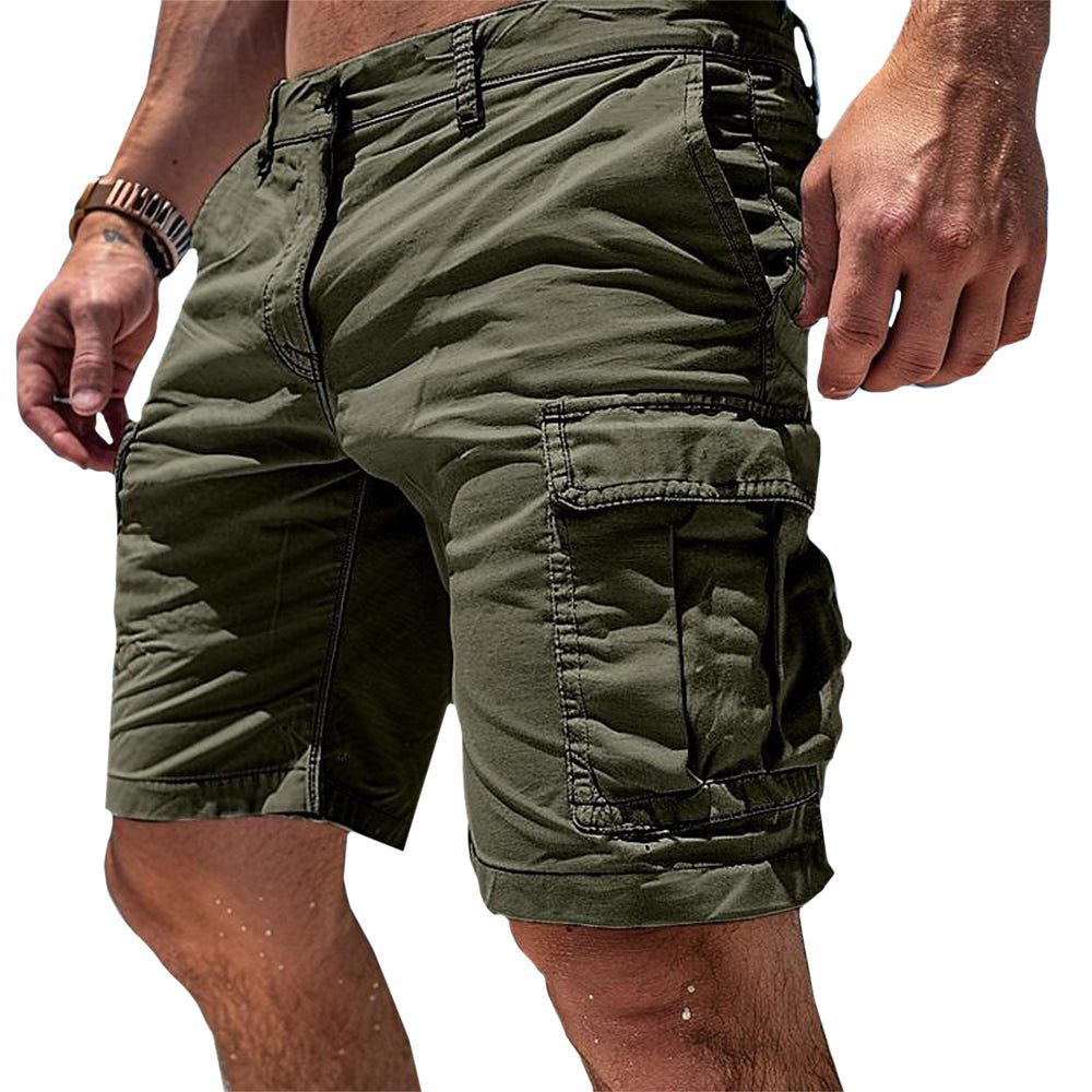 Cargo Shorts with Utility Pockets for Men