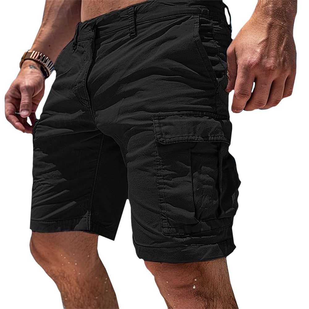 Cargo Shorts with Utility Pockets for Men