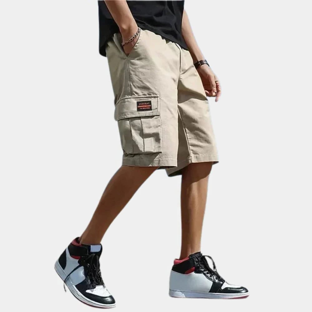 Cargo Shorts with Welt Pockets for Men