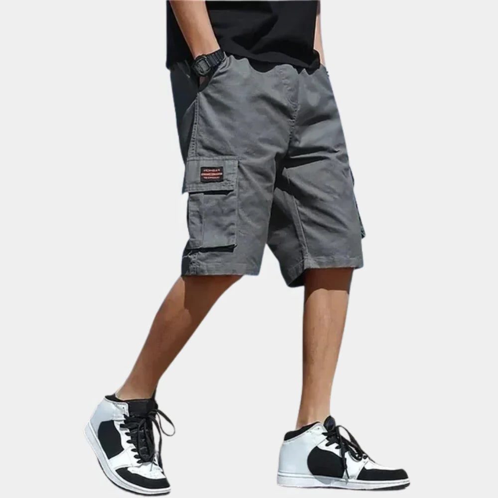 Cargo Shorts with Welt Pockets for Men