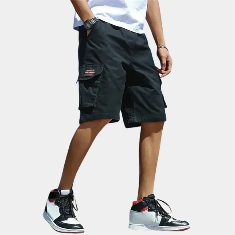 Cargo Shorts with Welt Pockets for Men