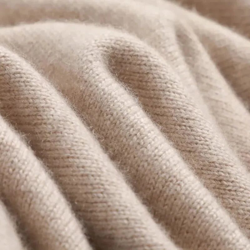 Cashmere Blend Crew Neck Sweater for Men