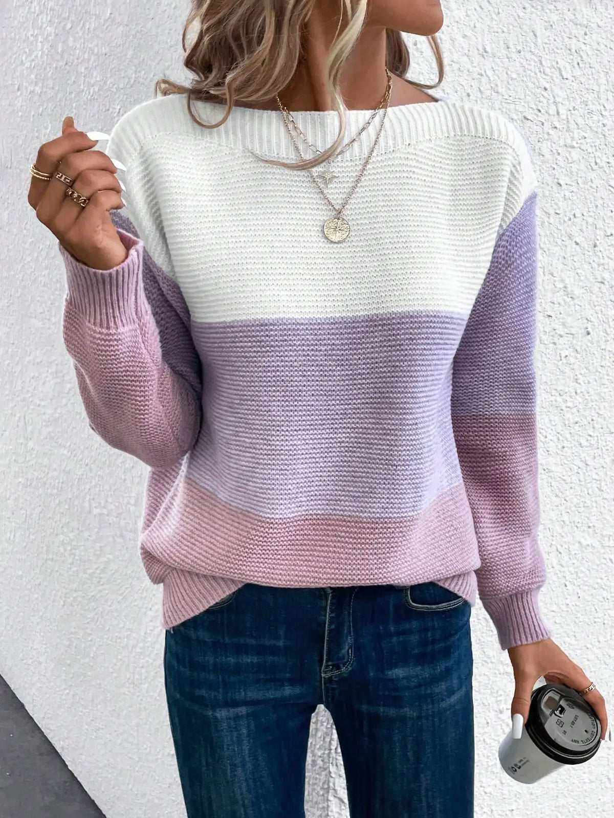 Ingrid | Color Block Sweater