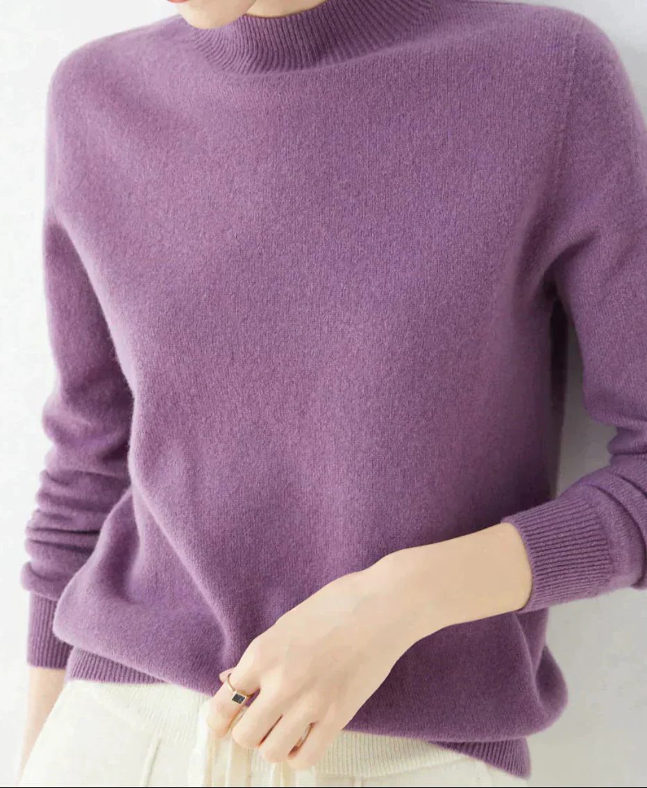 Cedric | Women's Cashmere Sweater with Crew Neck