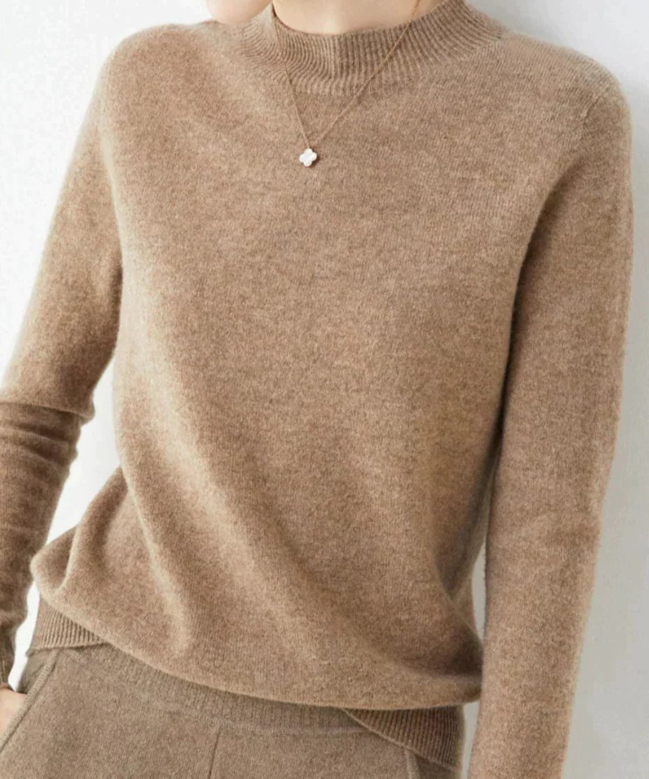 Cedric | Women's Cashmere Sweater with Crew Neck