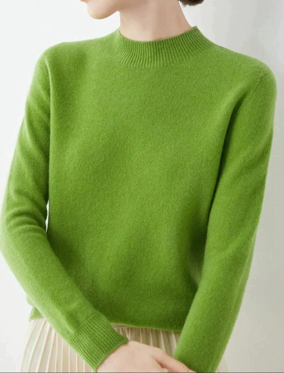 Cedric | Women's Cashmere Sweater with Crew Neck