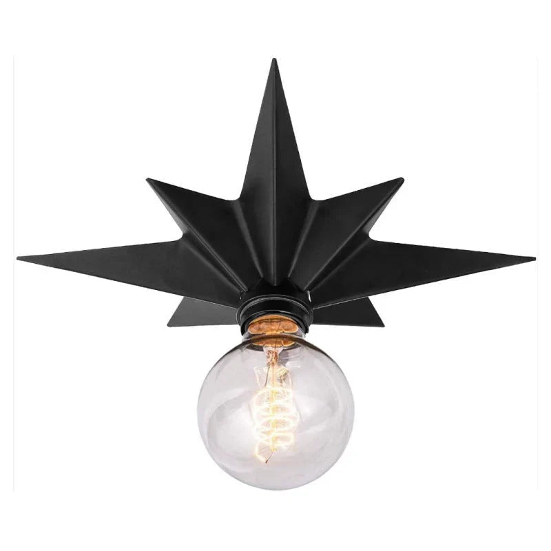 Ceiling Lamp | Star-Shaped Soft LED & Child-Safe | 30 x 30 cm