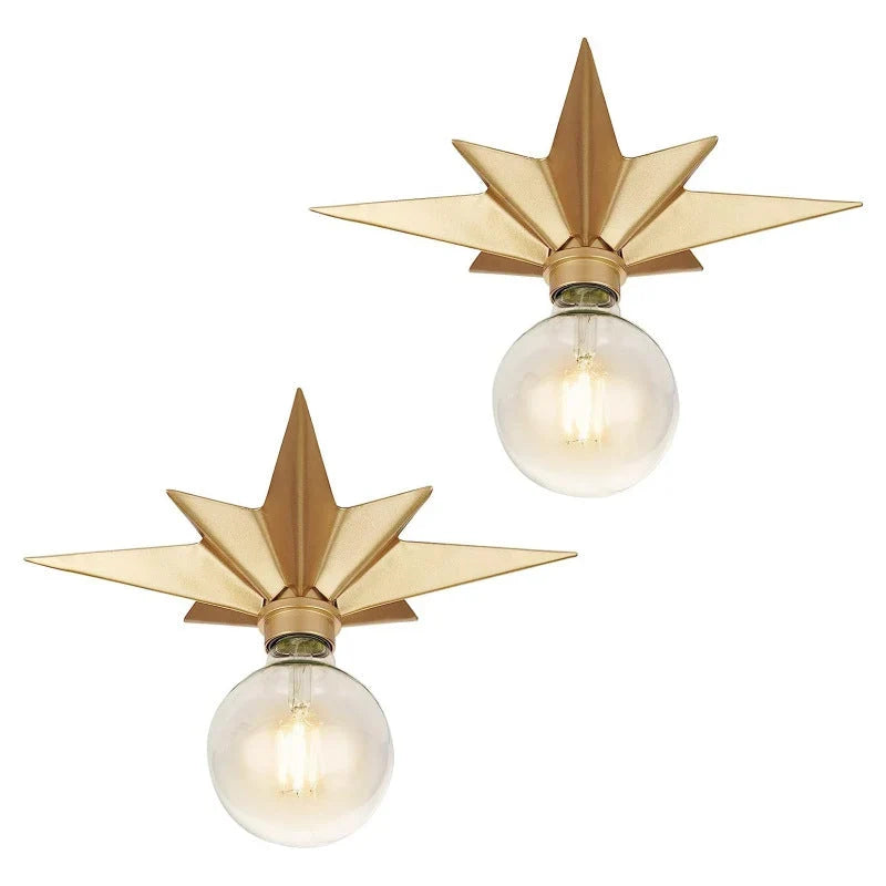 Ceiling Lamp | Star-Shaped Soft LED & Child-Safe | 30 x 30 cm