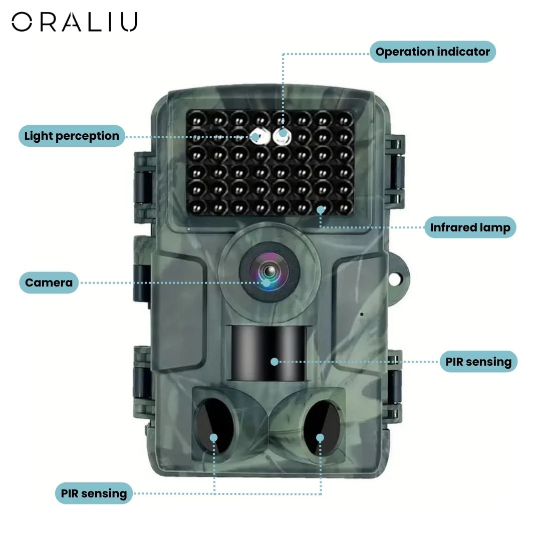Cellular Trail Camera with Night Vision WIFI and Infrared Motion Detection