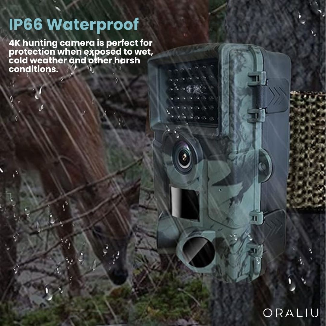 Cellular Trail Camera with Night Vision WIFI and Infrared Motion Detection