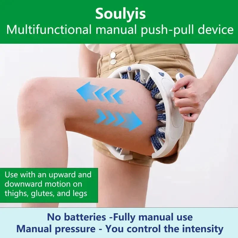 Cellulite Massage Roller | 360° Deep-Tissue Rollers & Adjustable Fit