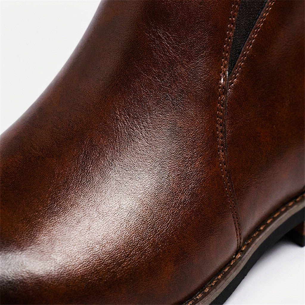 Chelsea Boots with Zip-Up Design for Men