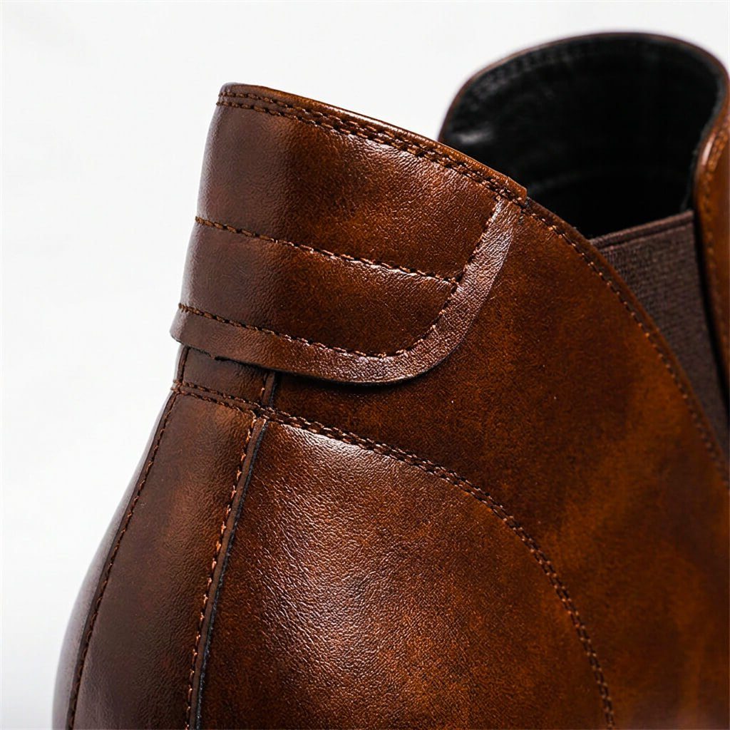 Chelsea Boots with Zip-Up Design for Men