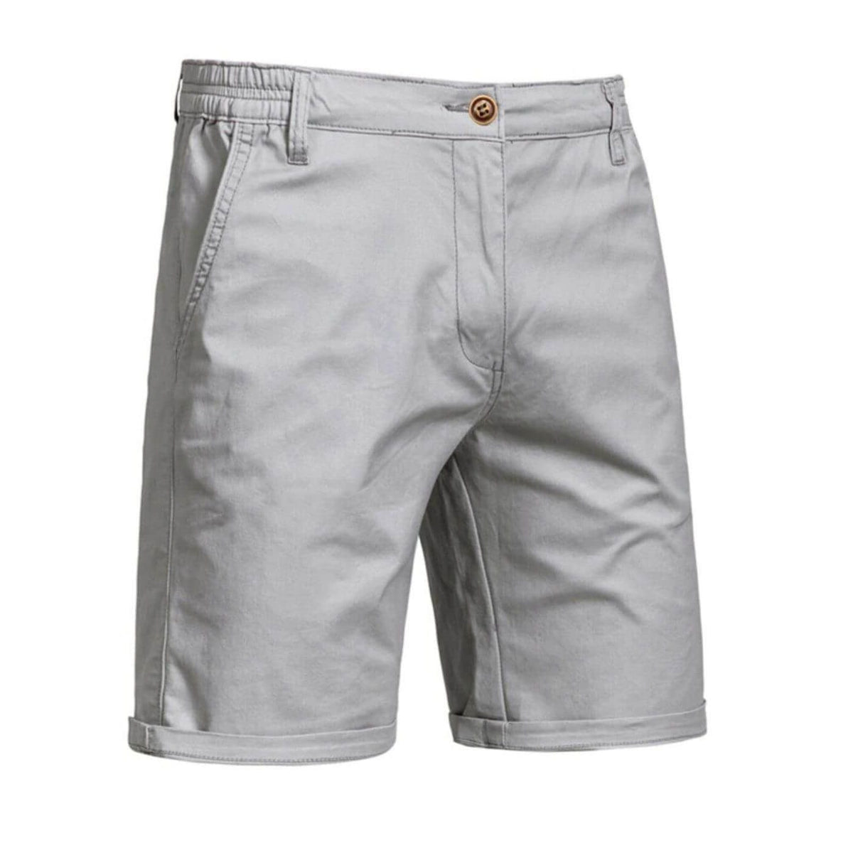 Chino Shorts with Welt Pockets for Men