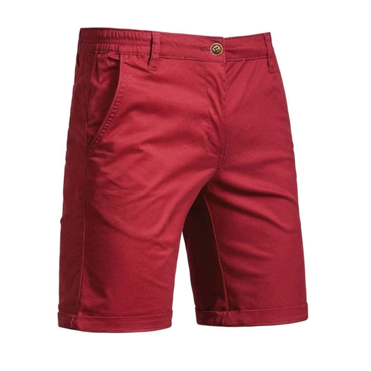 Chino Shorts with Welt Pockets for Men