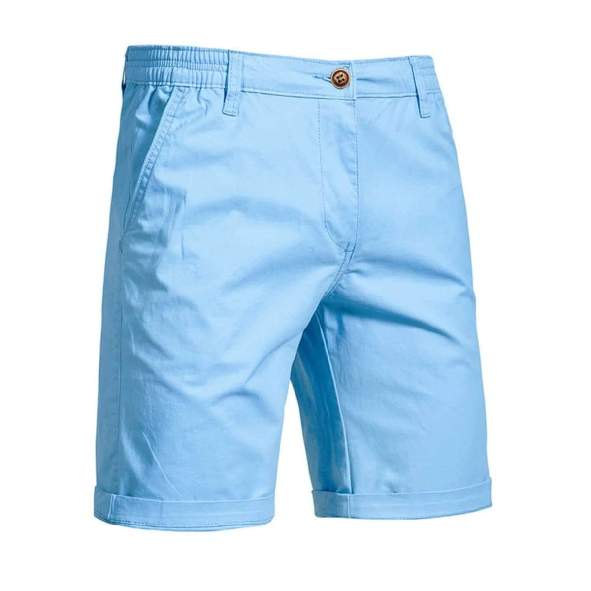 Chino Shorts with Welt Pockets for Men