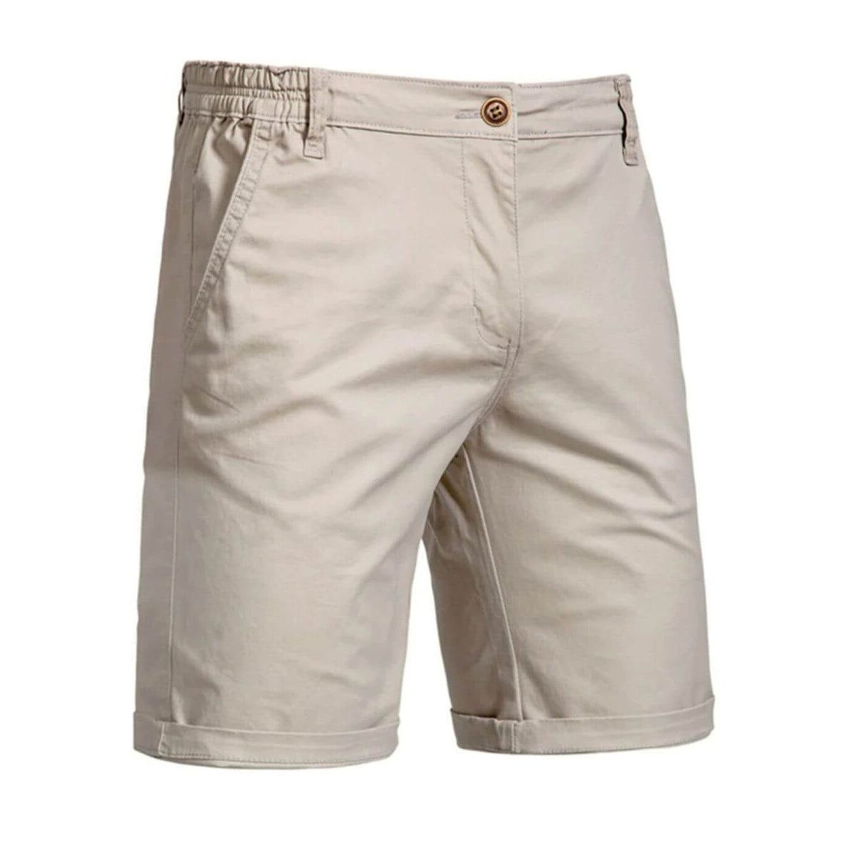 Chino Shorts with Welt Pockets for Men