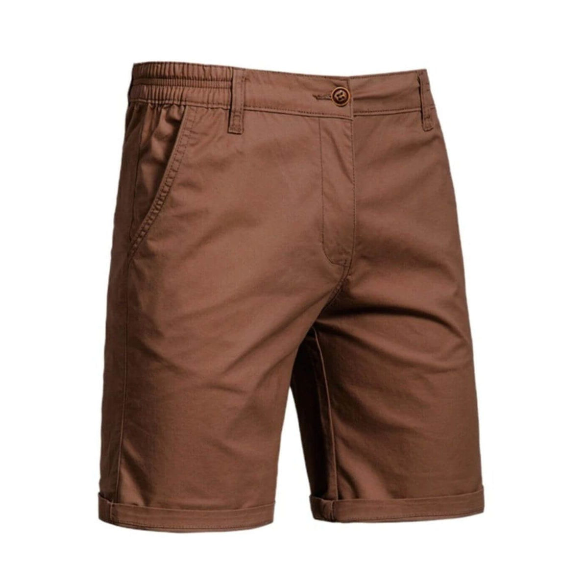 Chino Shorts with Welt Pockets for Men