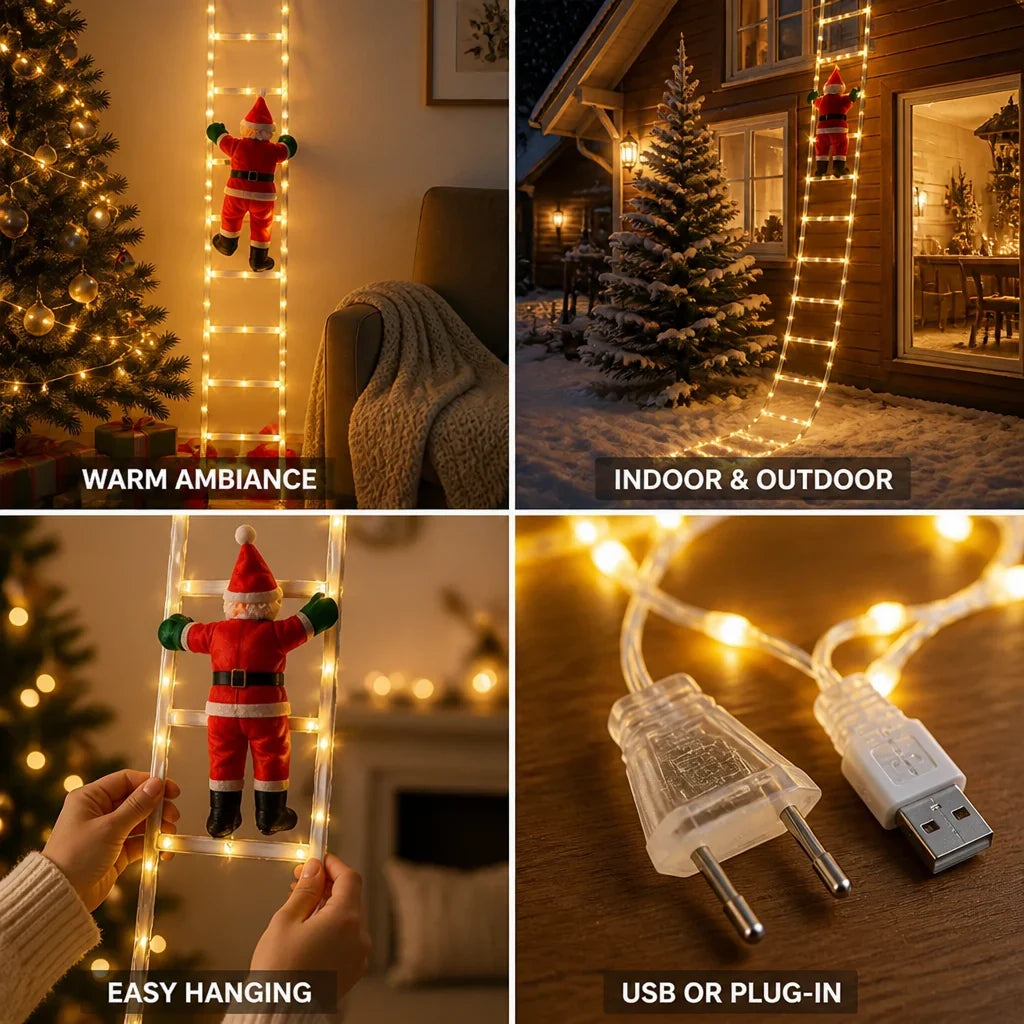 Christmas String Lights | Warm White LED & Indoor/Outdoor | 3 m