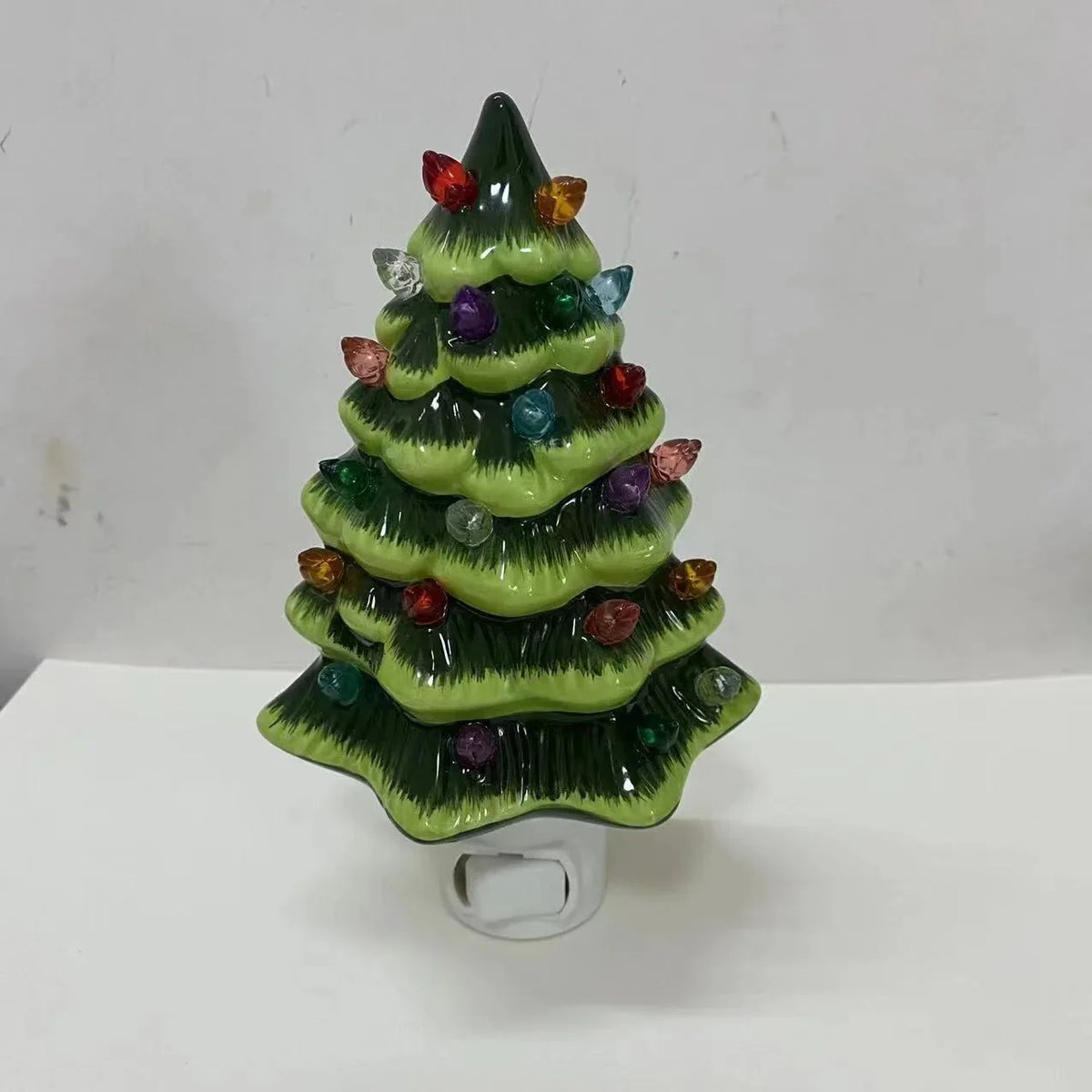 Christmas Tree Night Light | Colorful Glow & Cozy Ambiance | Set of 2