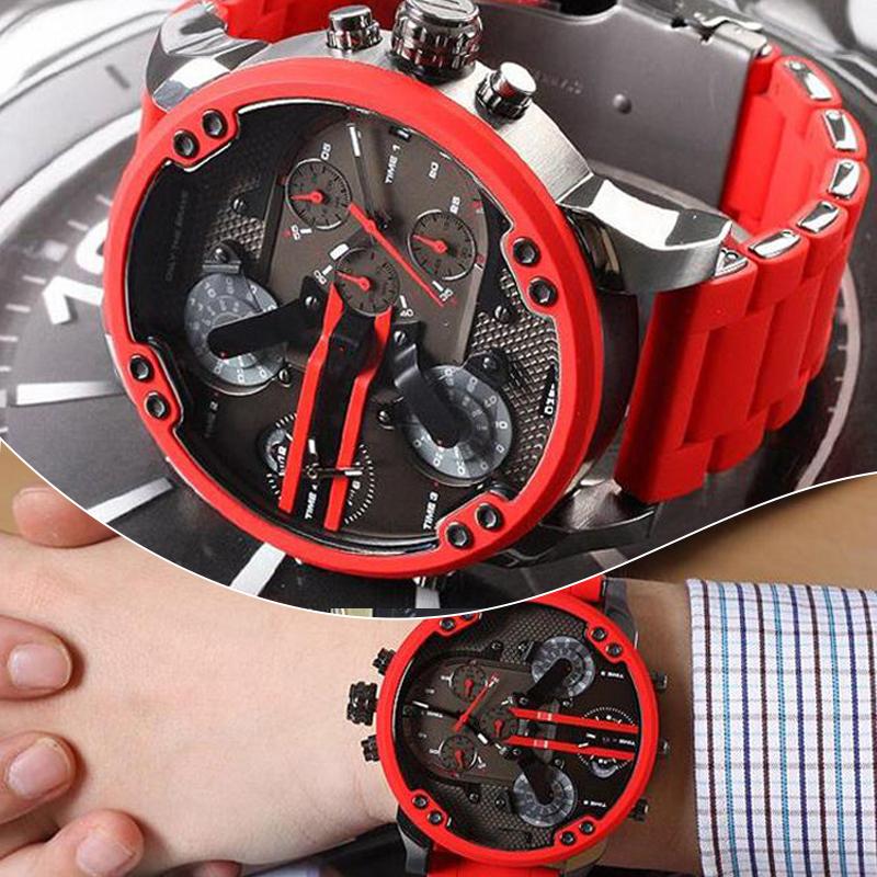 Chronograph Watch | Stainless Steel Case & Quartz Movement | 50 mm Dial