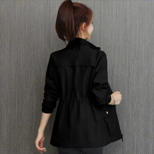 Kay | Lightweight Waterproof Plus Size Trench Coat