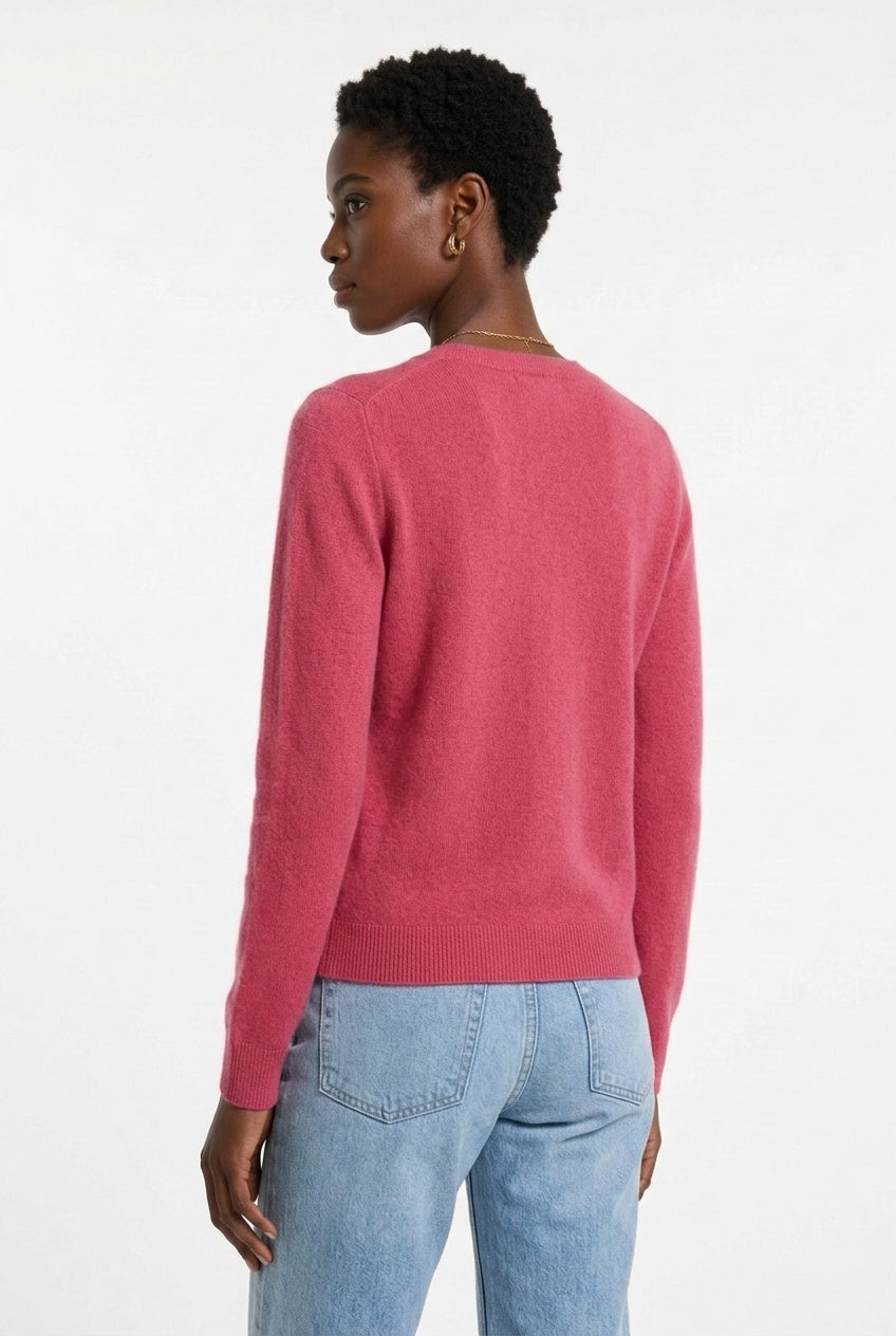 Women's Button-Up Cardigan | Long Sleeve Knit