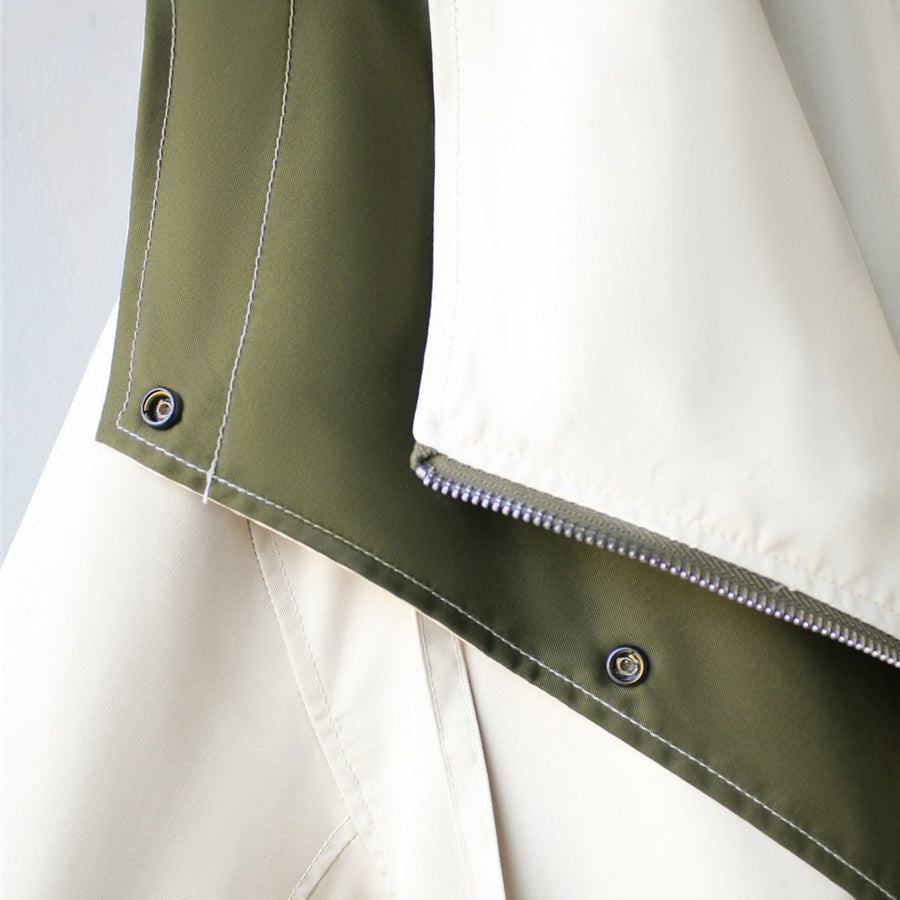 Women's Hooded Trench Coat | Adjustable Belted Waist