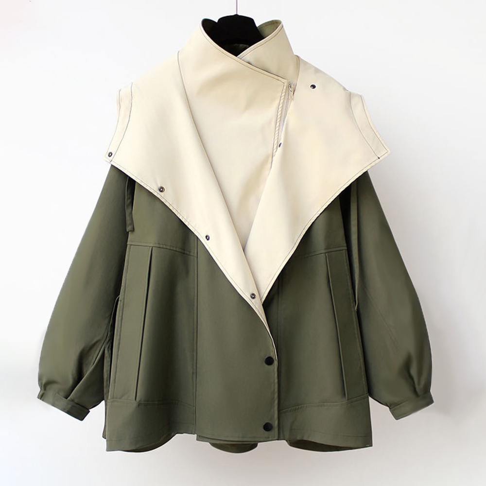 Women's Hooded Trench Coat | Adjustable Belted Waist
