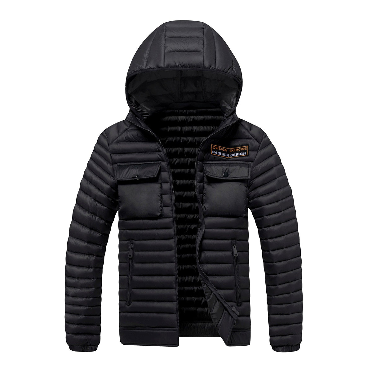 Clive - Men's Hooded Quilted Puffer Jacket