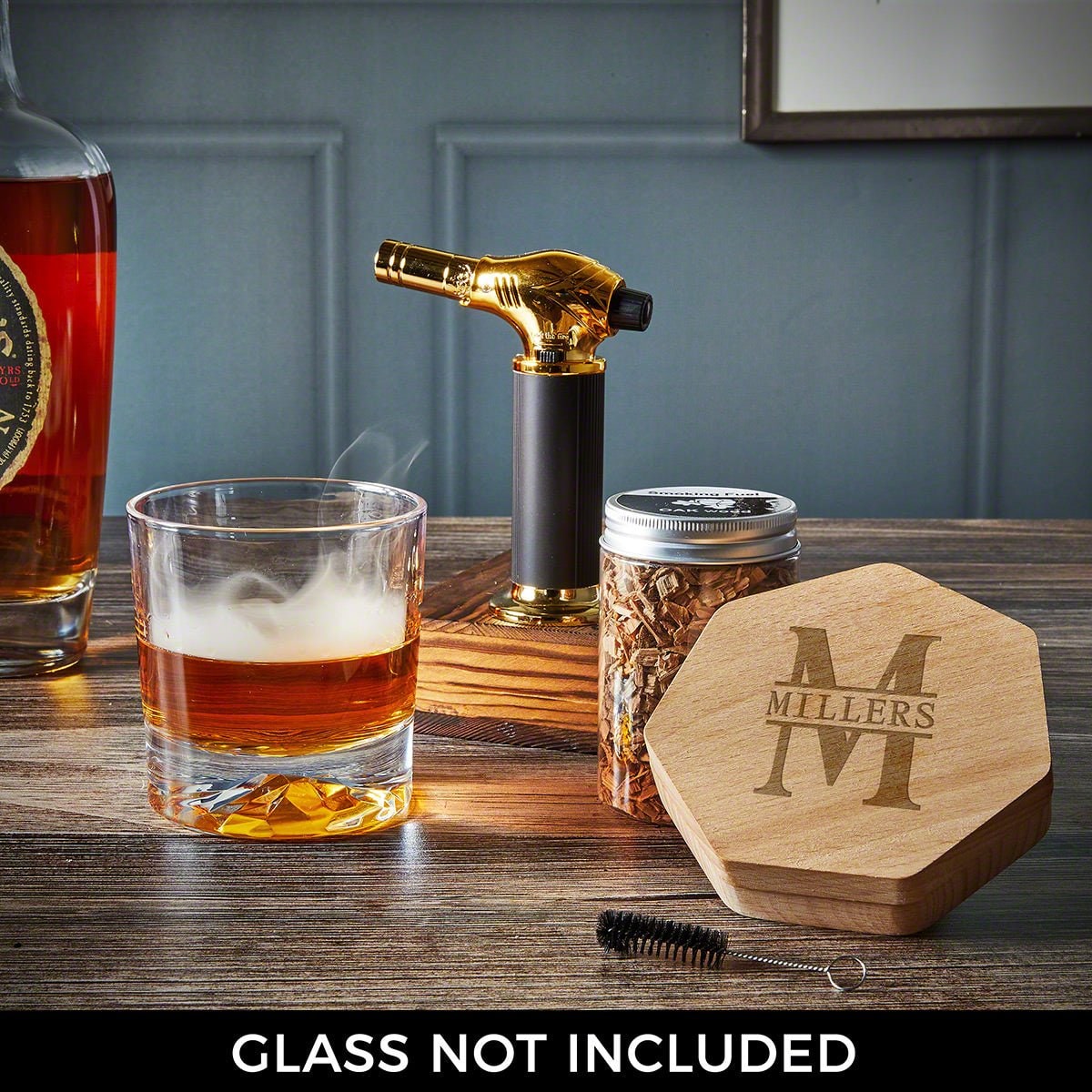 Cocktail Whiskey Smoker Kit with Torch and Wood Chips
