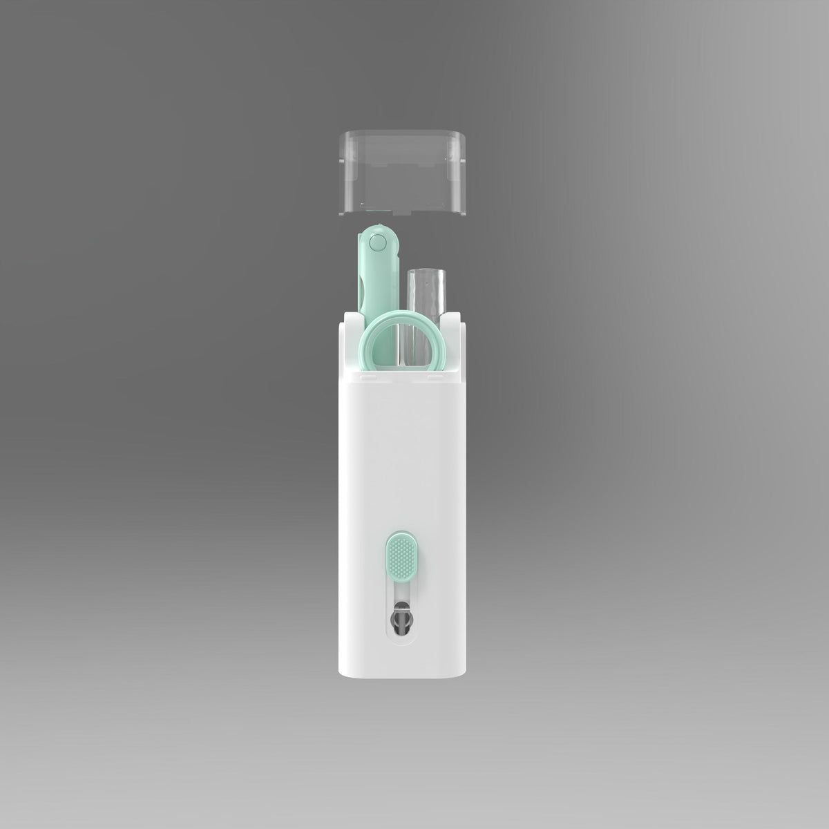 Computer Keyboard Cleaning Kit with Retractable Brush Keycap Puller and Microfiber Screen Wipe