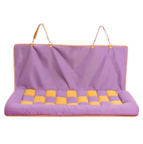 Convertible Dog Sofa Bed | Weather-Resistant Fabric & Removable Cover