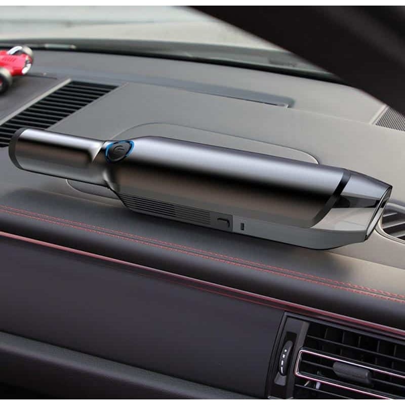Cordless Car Vacuum Cleaner Handheld Hepa with Dust Cup and Brush Nozzle