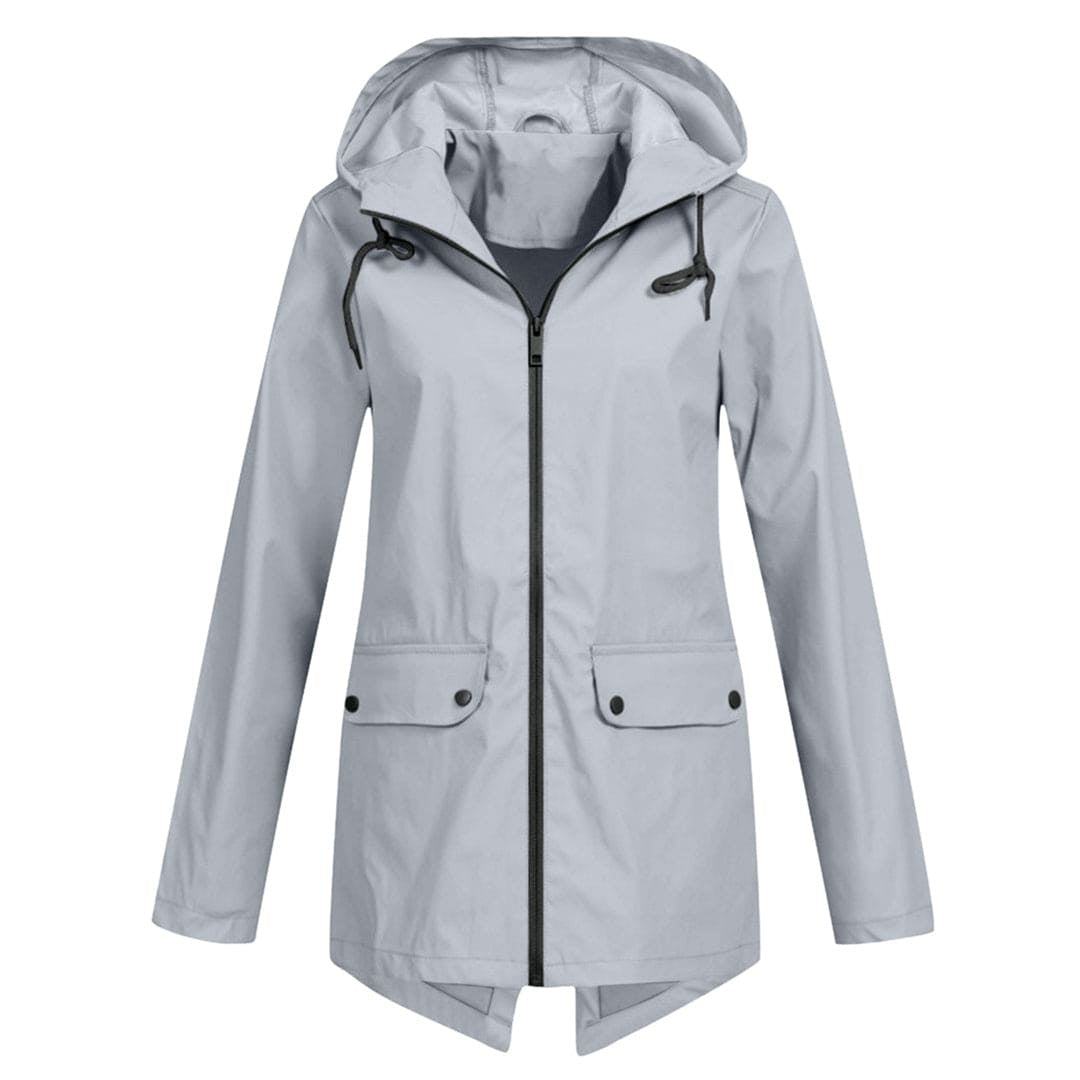 Josephine | Women's Waterproof Rain Jacket Hooded Zip Up