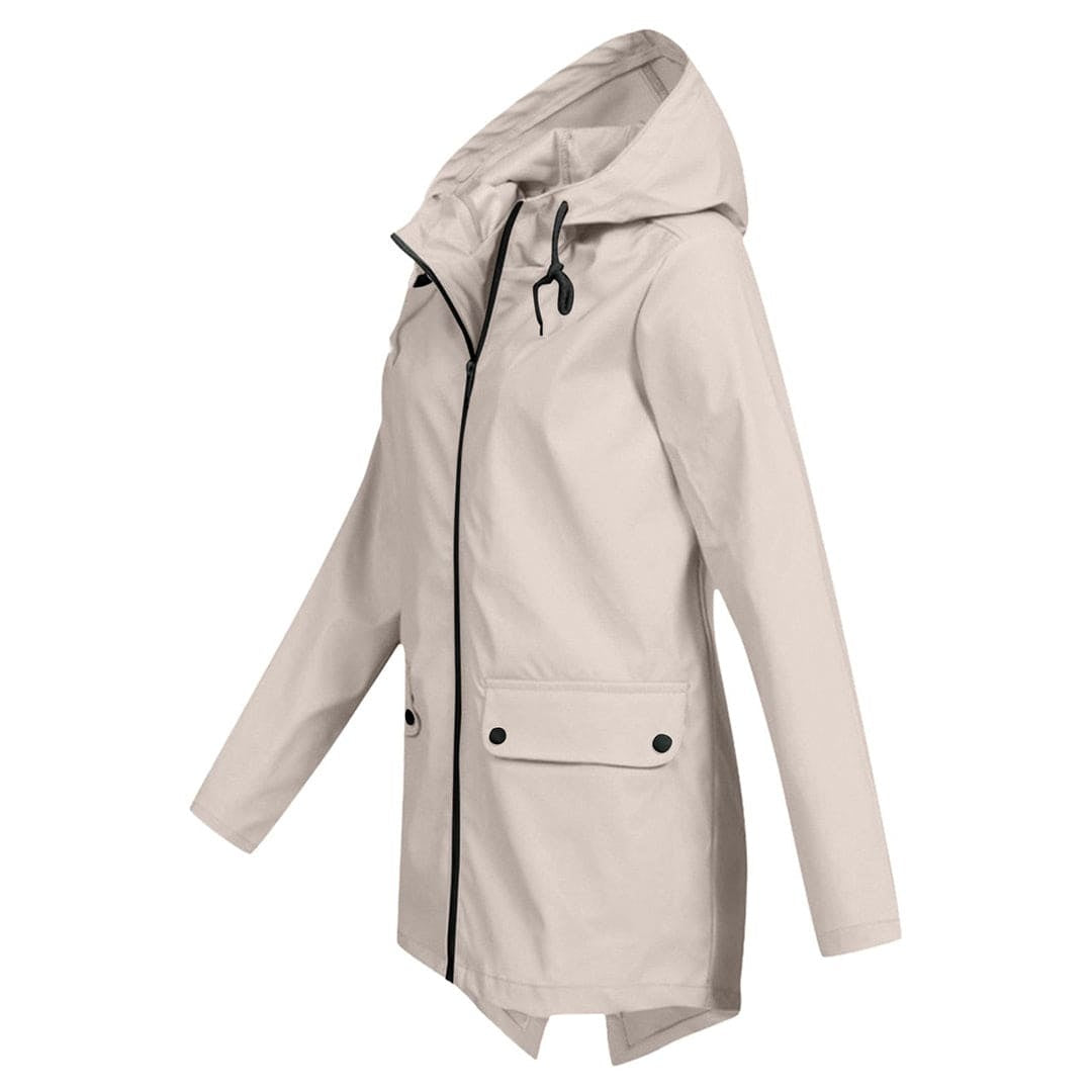 Josephine | Women's Waterproof Rain Jacket Hooded Zip Up