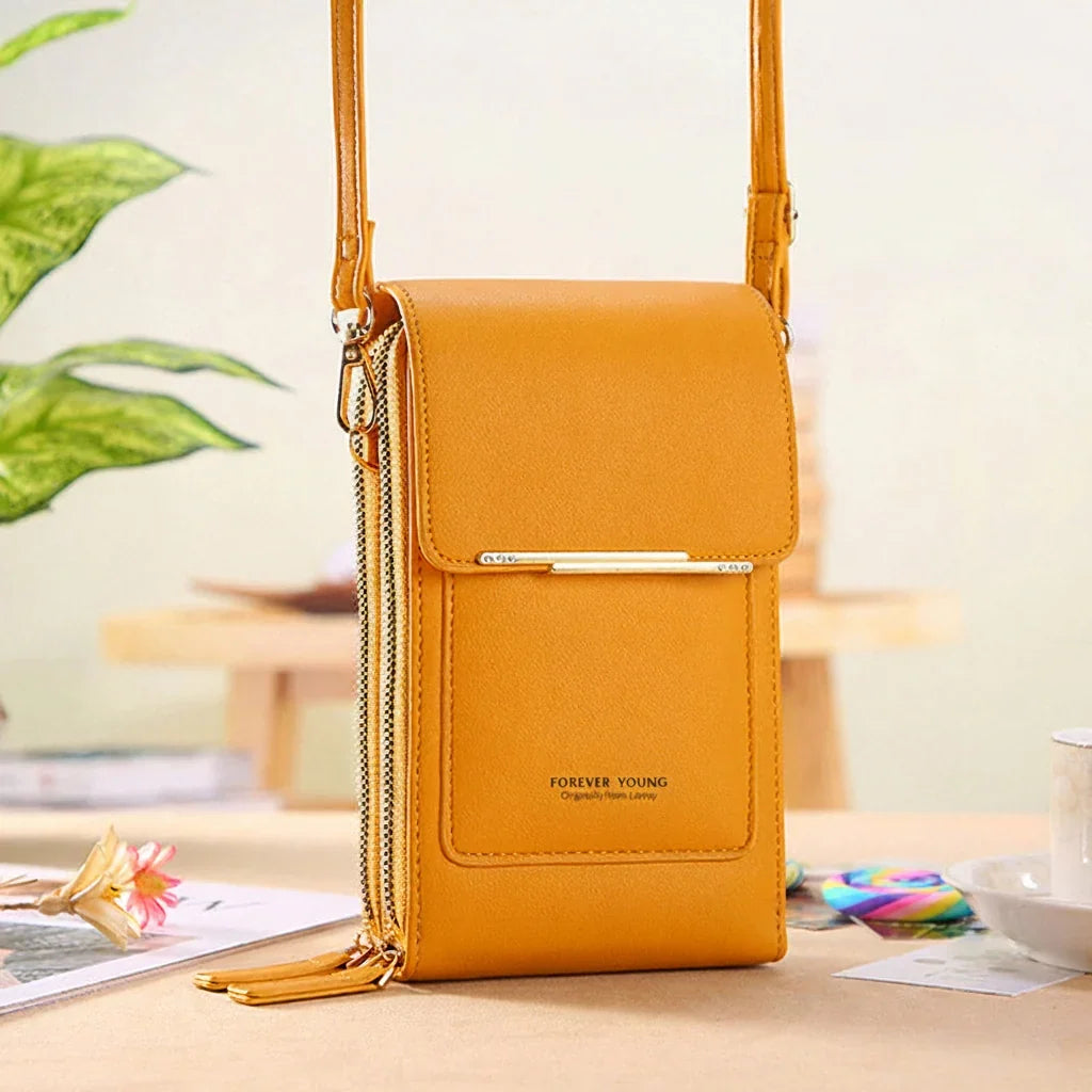 Crossbody Bag | RFID Anti-Theft & Touchscreen | Adjustable Strap
