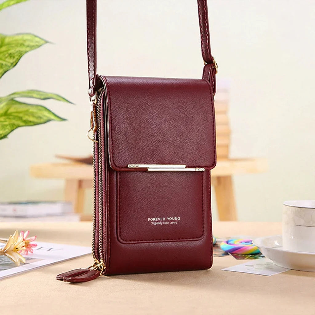 Crossbody Bag | RFID Anti-Theft & Touchscreen | Adjustable Strap