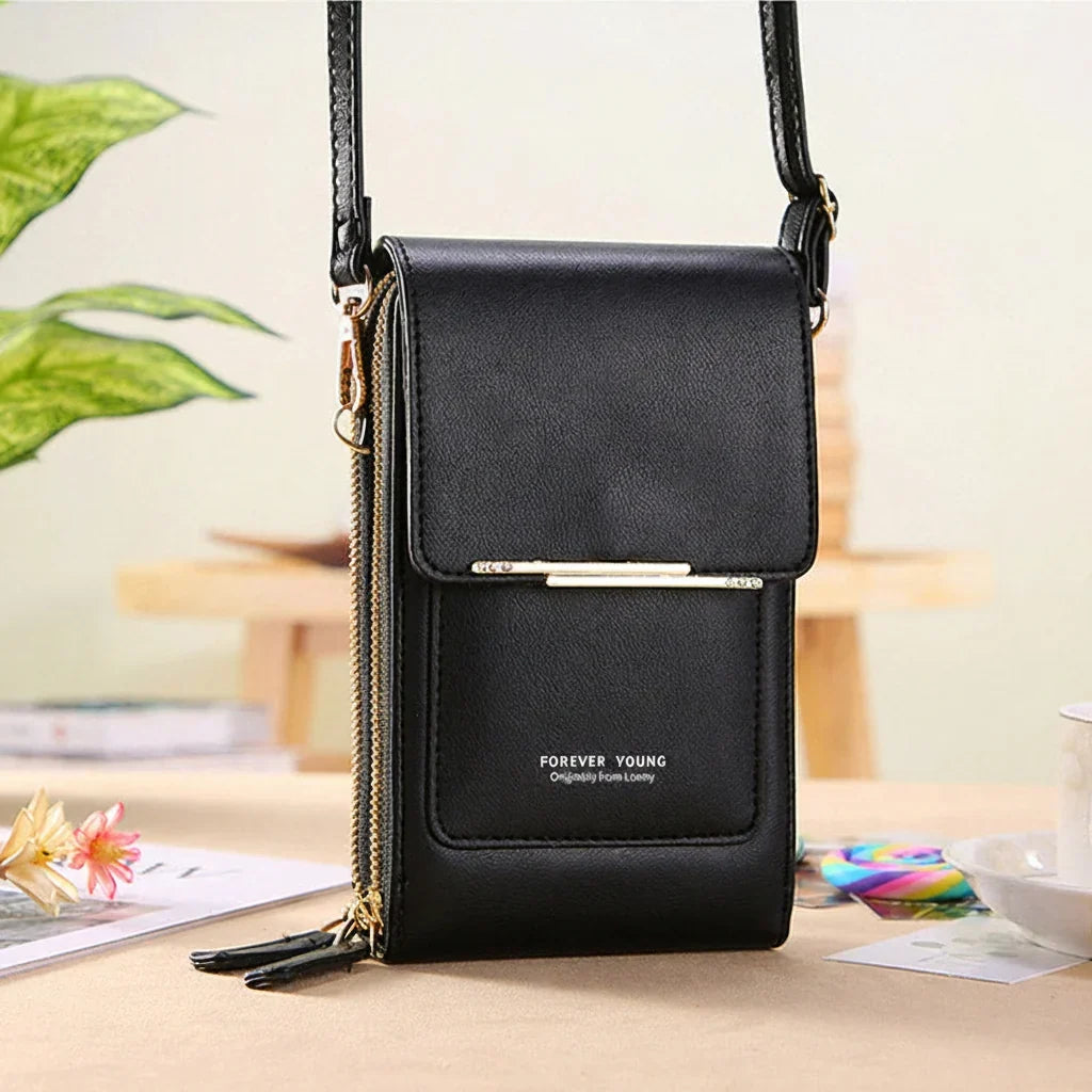 Crossbody Bag | RFID Anti-Theft & Touchscreen | Adjustable Strap