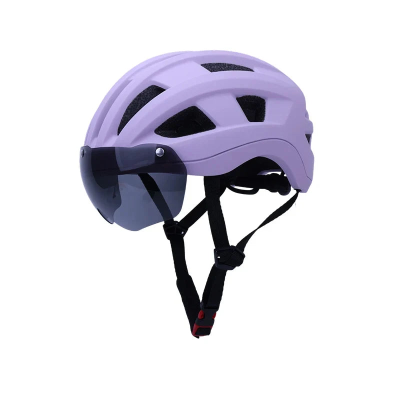 Cycling Helmet | Integrated Visor & Ventilated | Women's