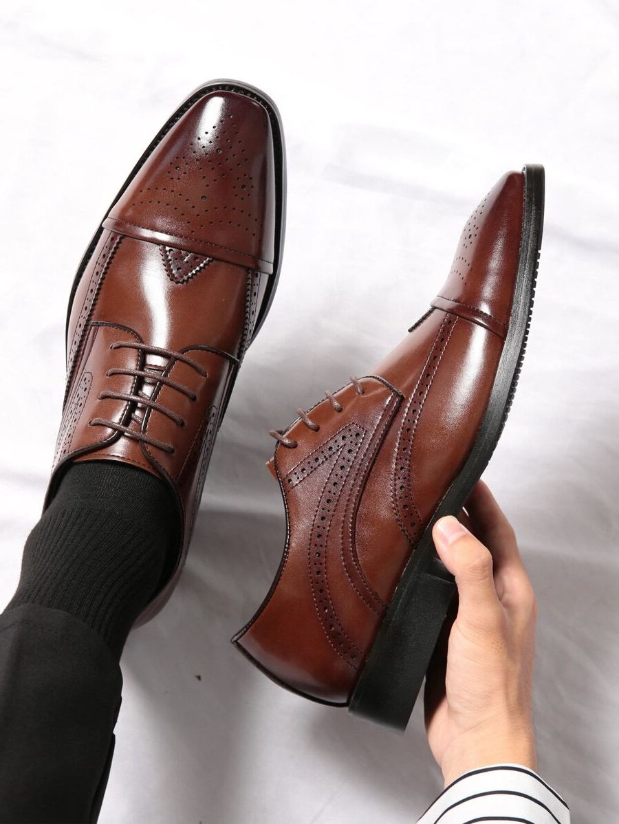 Cyprian | Men's Wingtip Lace-Up Oxford Shoes