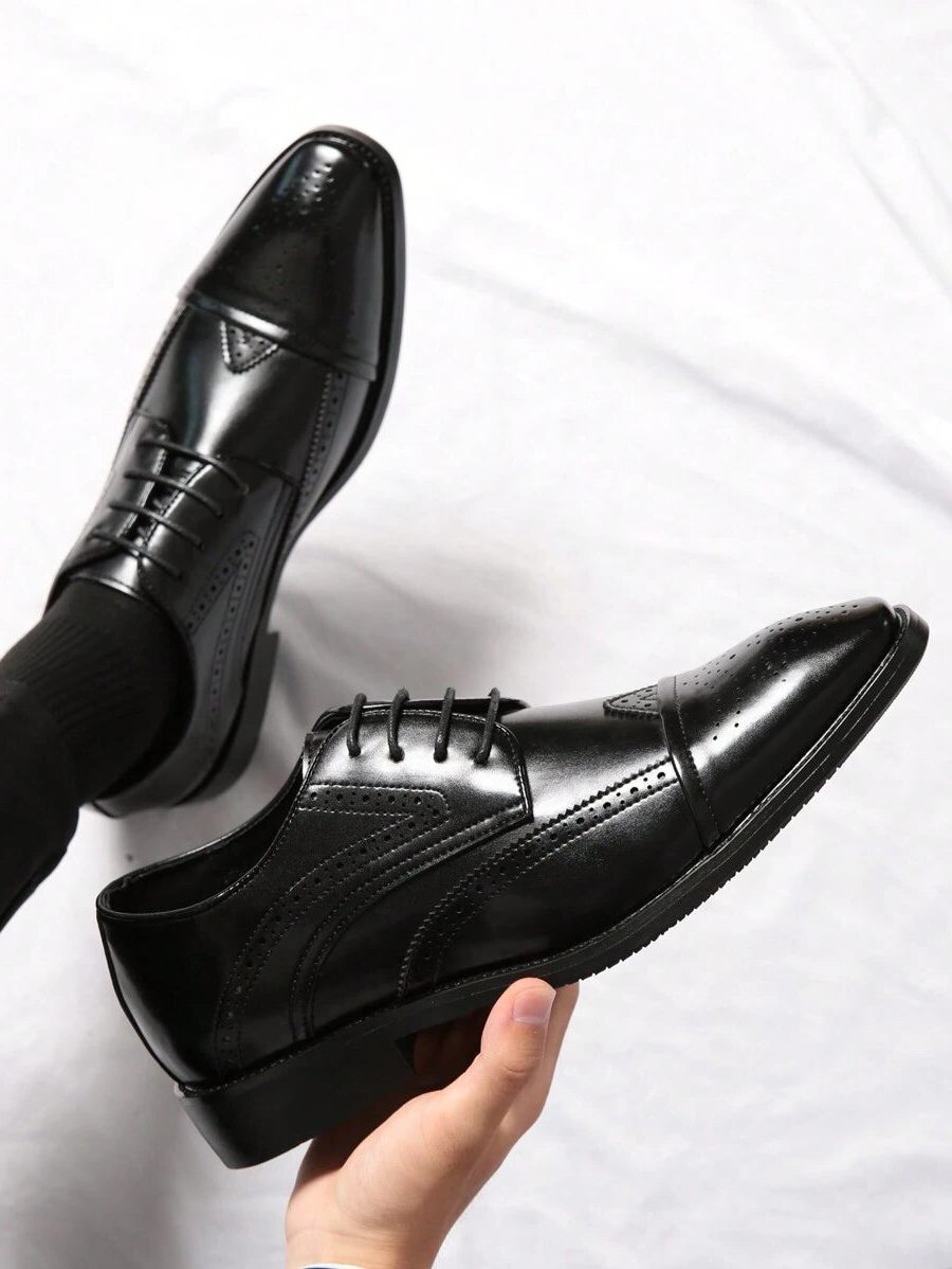 Cyprian | Men's Wingtip Lace-Up Oxford Shoes